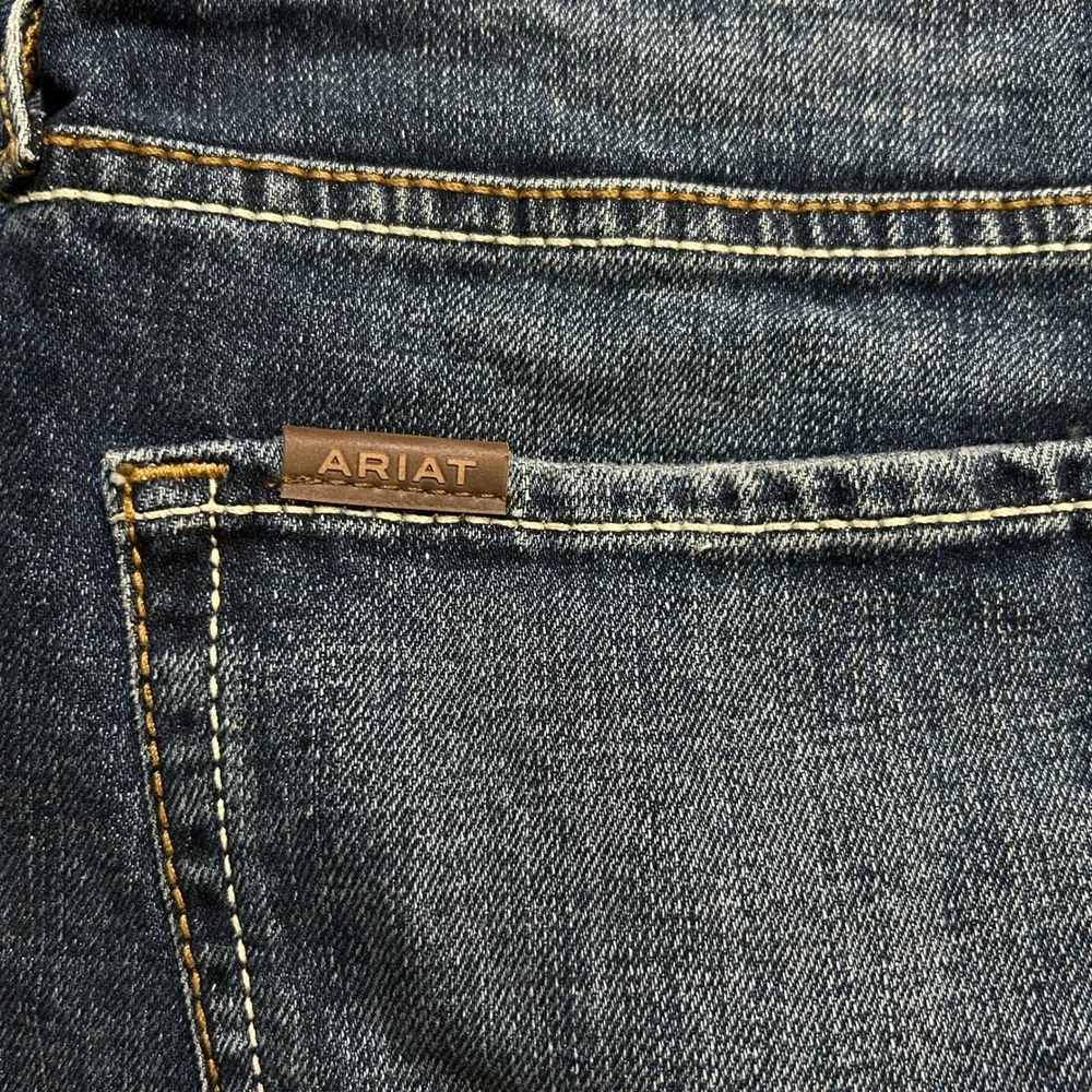 New Ariat M5 Madera TekStretch Straight Fit Leg Jeans Men Heath 30/36